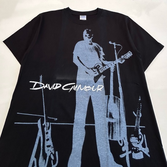 Vintage 2006 David Gilmour On An Island Tour T Shirt AOP Pink Floyd Size Men’s M - Picture 2 of 6